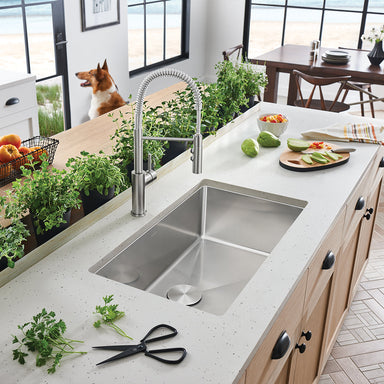 BLANCO Cuvee R15 32" Undermount Single Bowl Kitchen Sink-DirectSinks
