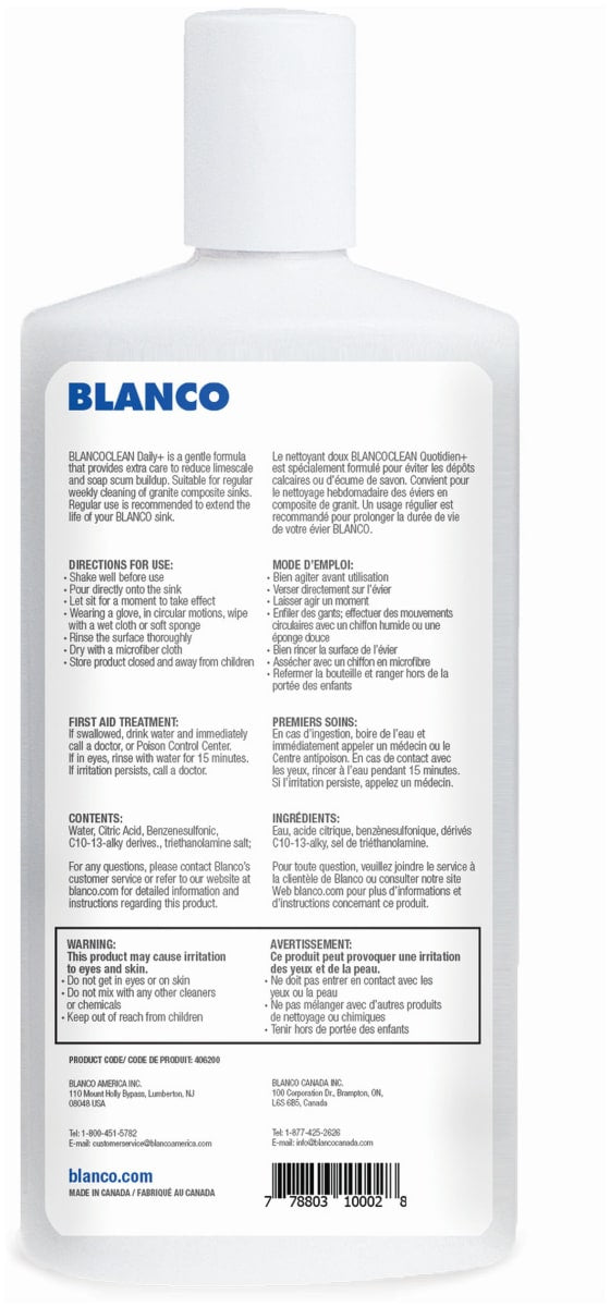 BLANCOCLEAN Daily+ Cleaner for BLANCO Sinks