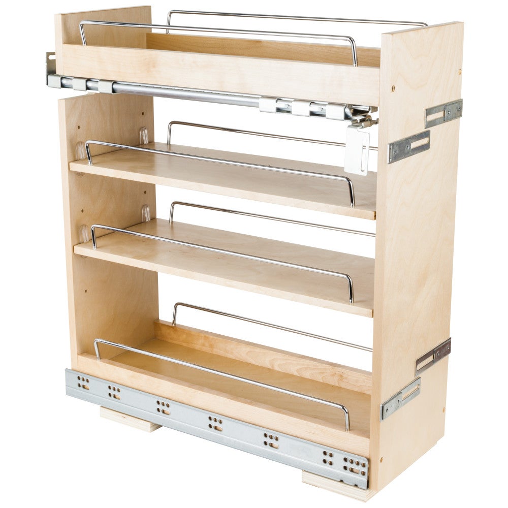 Hardware Resources No Wiggle Base Cabinet Pullout with Premium Soft-close Concealed Undermount Slides