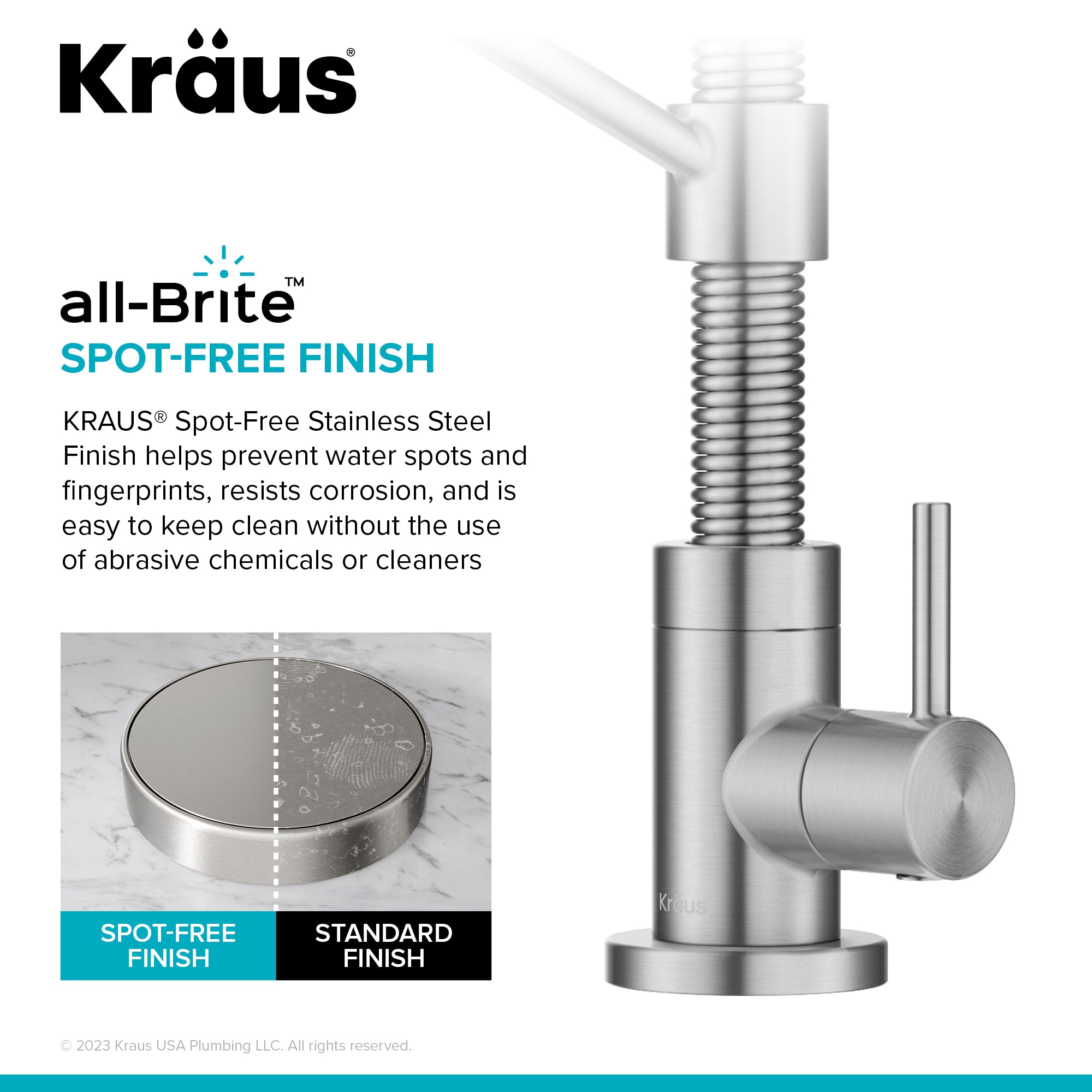 KRAUS Bolden Drinking Water Filter Faucet in Spot-Free Stainless
