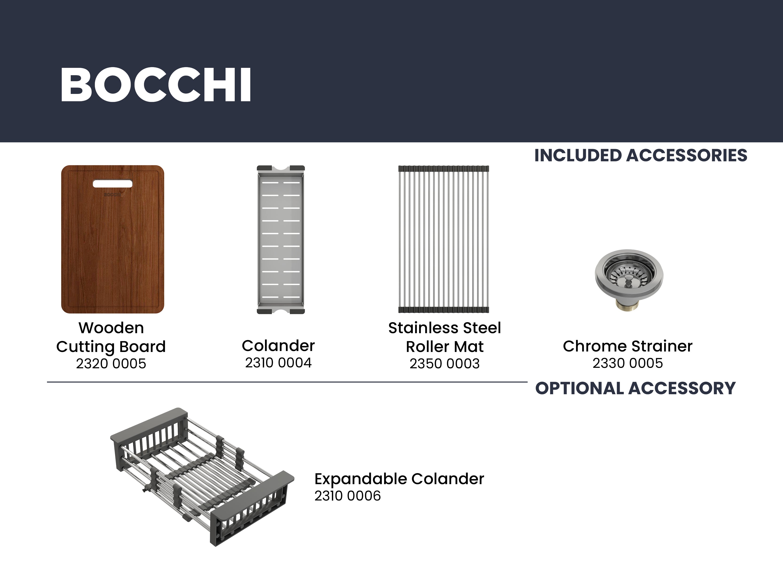 Bocchi 33" Concrete Gray Apron-Front Workstation Granite Composite Kitchen Sink