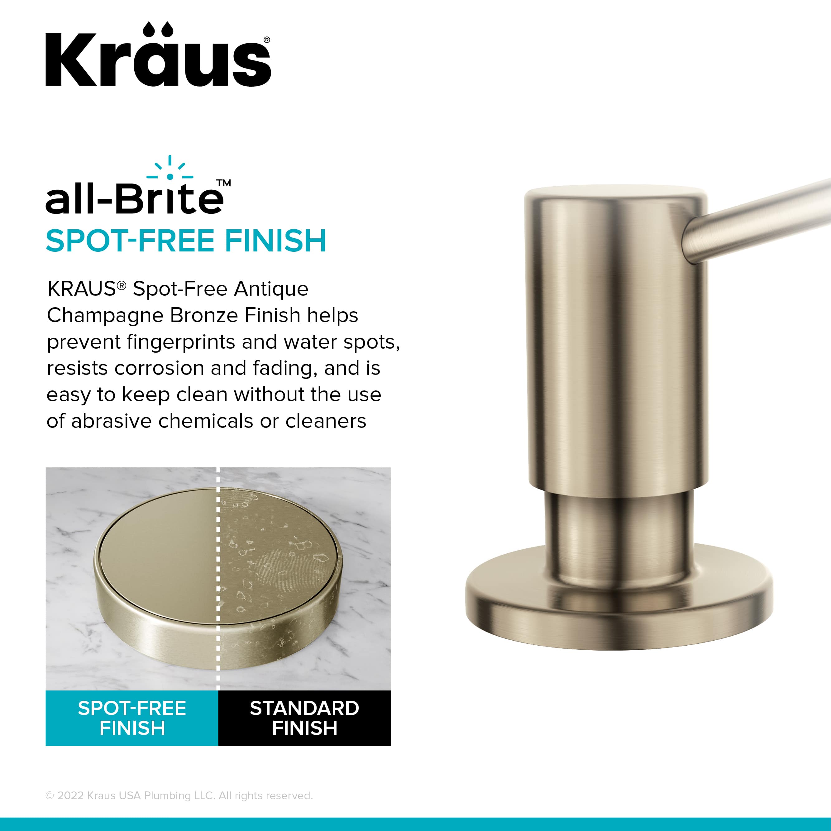 KRAUS Kitchen Soap Dispenser | KSD-43