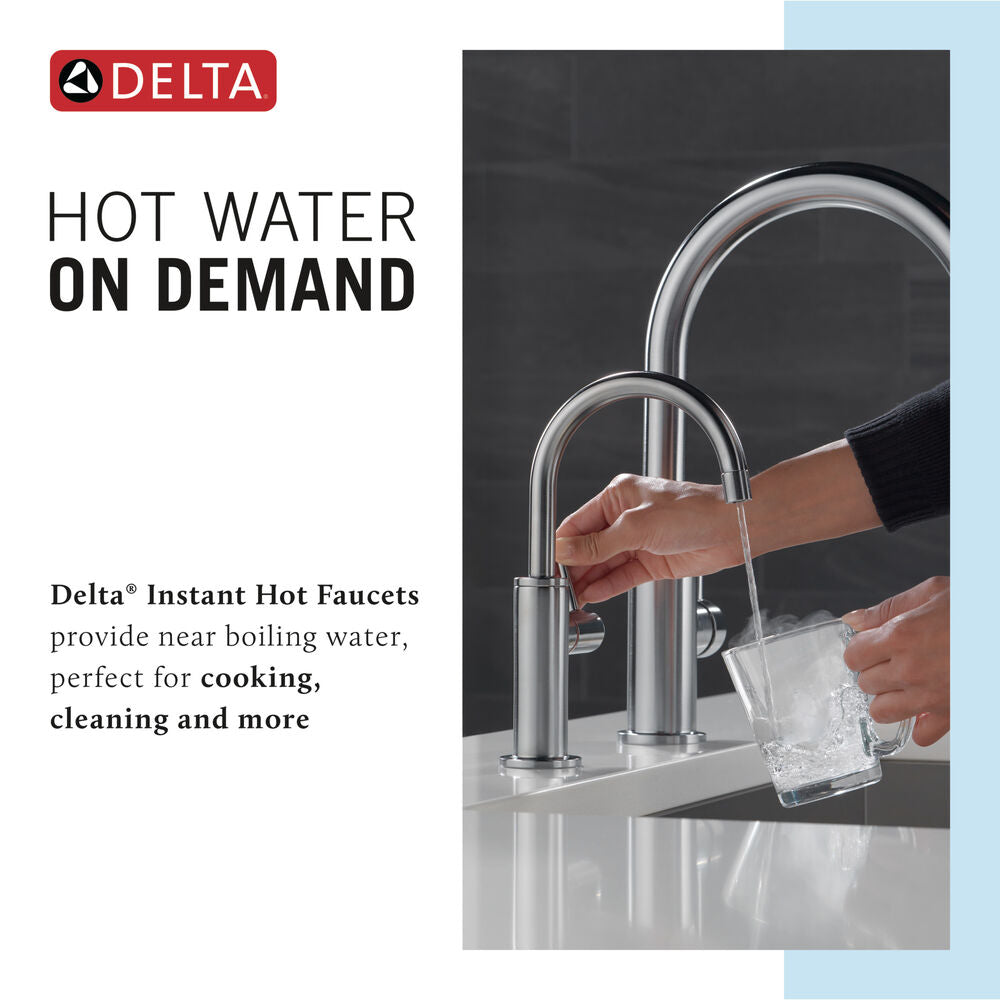 Delta Contemporary Round Instant Hot Water Dispenser