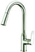 Dawn Single Lever Pull Down Spray Kitchen Faucet-Kitchen Faucets Fast Shipping at DirectSinks.