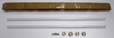 ALFI brand ABUMSB Undermount Farm Sink Installation Kit 39" White Rods