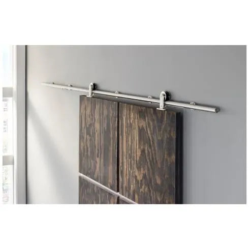 Barn Door Hardware Kit - 6' Contemporary in Stainless