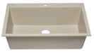 ALFI brand AB3322DI 33" Single Bowl Drop In Granite Composite Kitchen Sink-DirectSinks