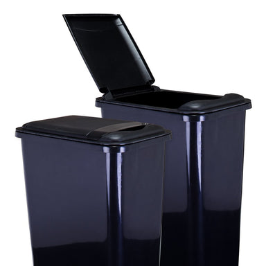 Hardware Resources Lid for 50-Quart Plastic Waste Container in Black-DirectSinks