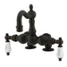 Kingston Brass Vintage 3-3/8" Classic Deck Mount Clawfoot Tub Filler Faucet-Tub Faucets-Free Shipping-Directsinks.