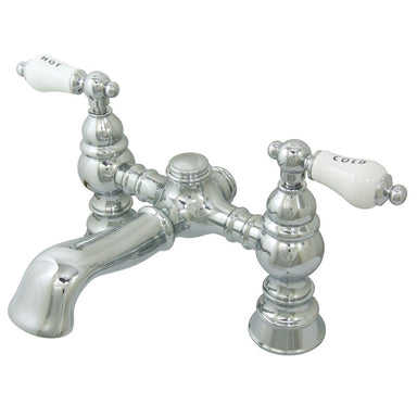 Kingston Brass Vintage 7" Spread Deck Mount Clawfoot Tub Filler-Tub Faucets-Free Shipping-Directsinks.