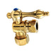Kingston Brass Vintage Classic Angle Stop with 5/8" OD Compression x 1/2" or 7/16" Slip Joint-Bathroom Accessories-Free Shipping-Directsinks.