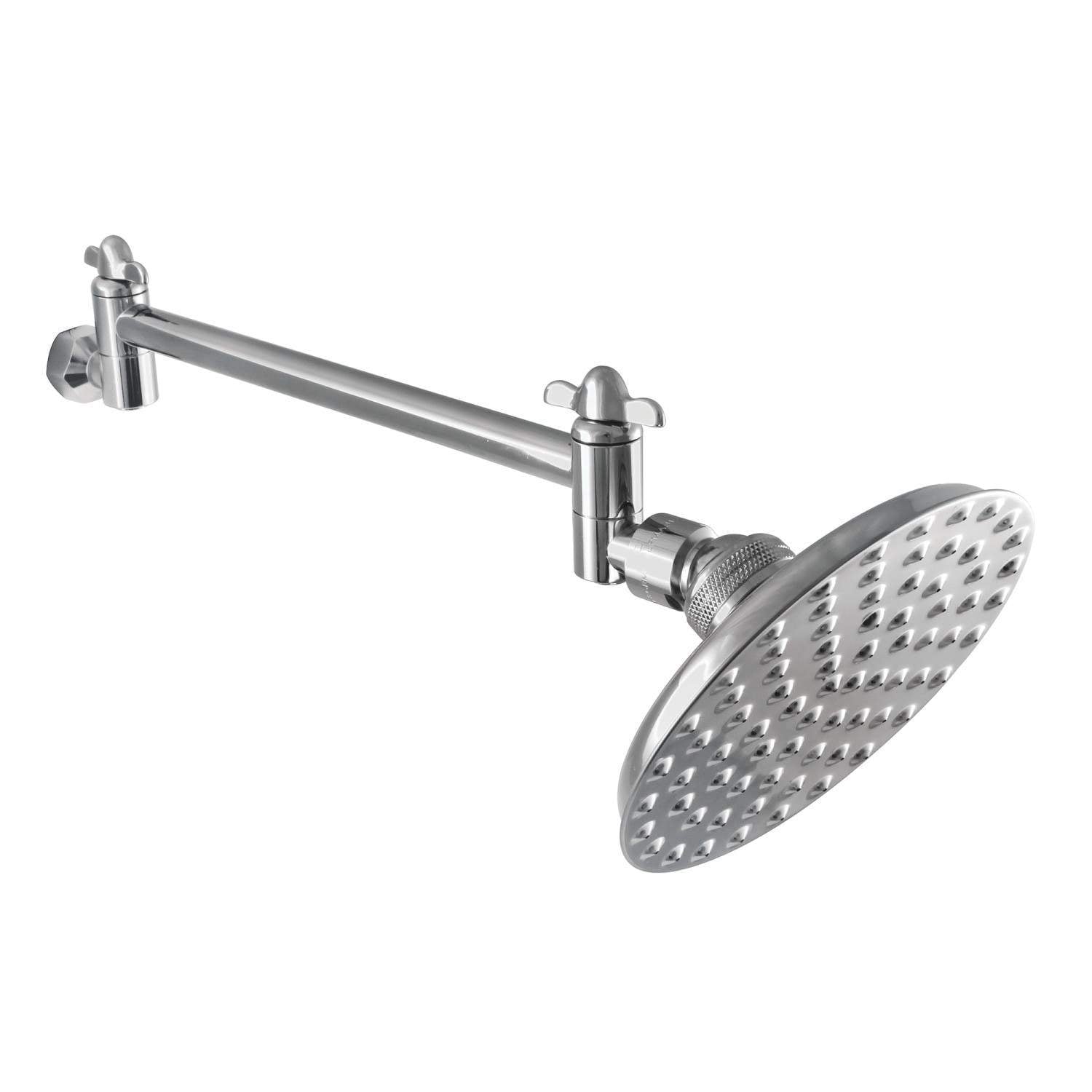 Kingston Brass Victorian 5" Showerhead with High Low Adjustable Arm