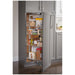 Hardware Resources 74" Height Chrome Wire Pantry Pullout with Swingout Feature-DirectSinks
