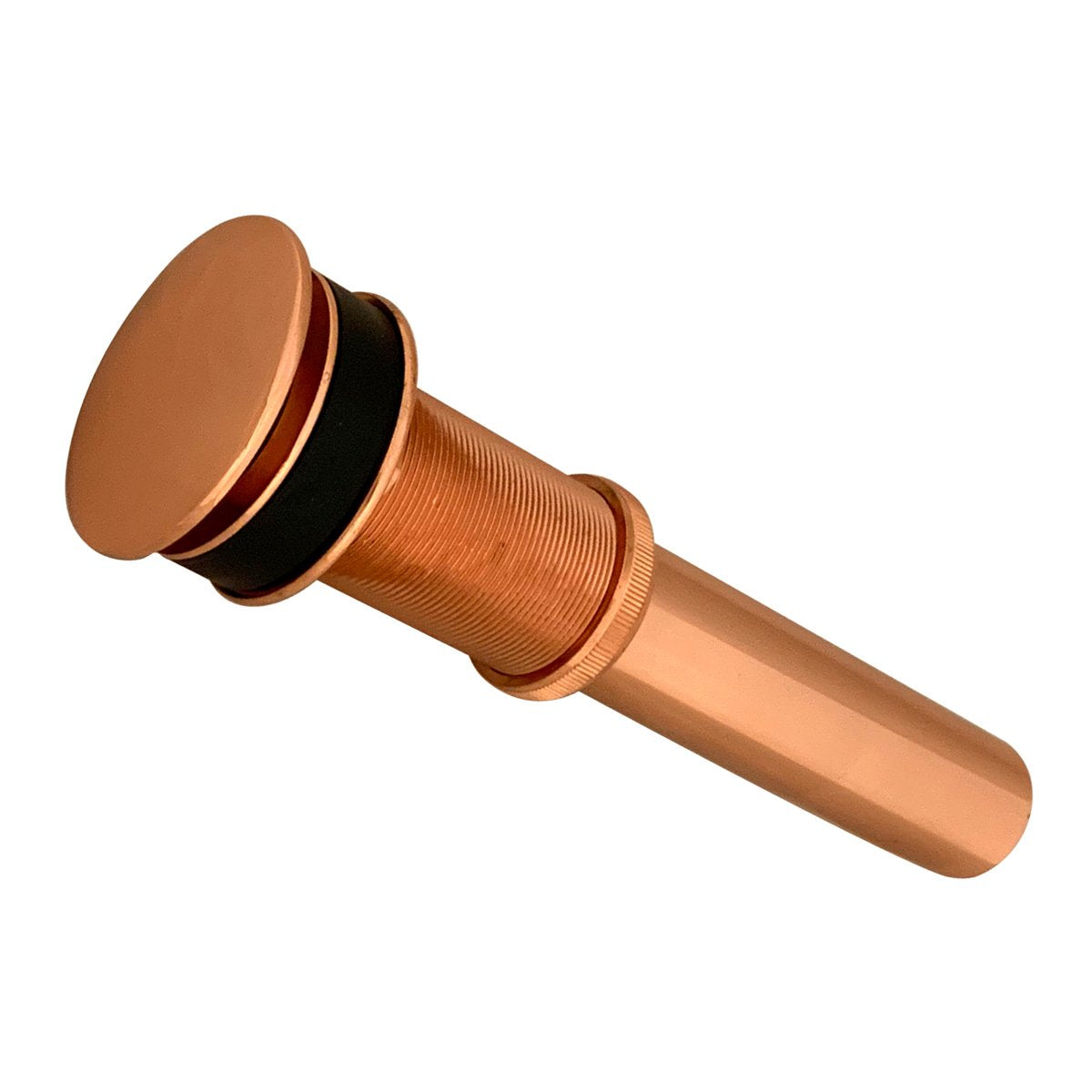 Premier Copper Products 1.5" Non-Overflow Pop-up Bathroom Sink Drain in Polished Copper