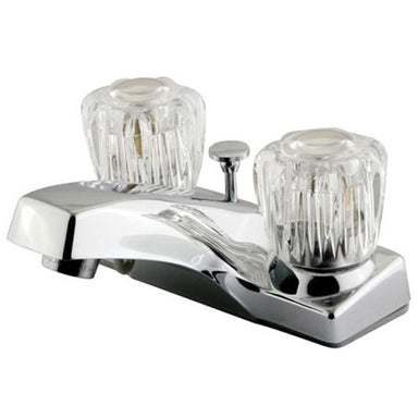 Kingston Brass FB101B 4-Inch centerset Lavatory Faucet in Polished Chrome-Bathroom Faucets-Free Shipping-Directsinks.