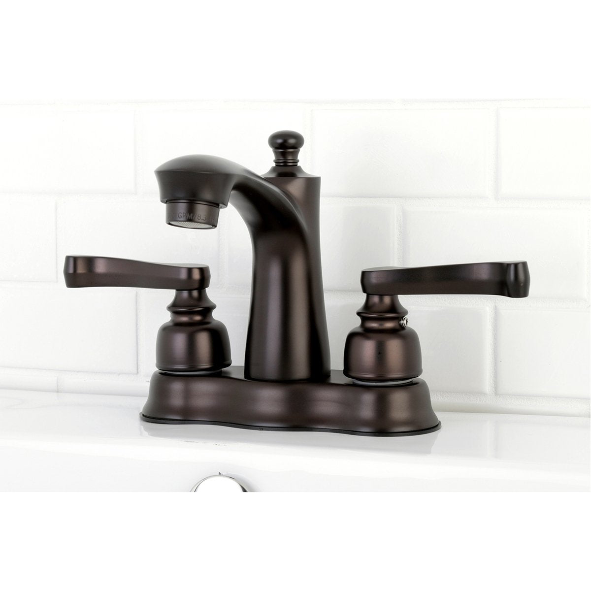 Kingston Brass Royale 4-Inch Centerset Bathroom Faucet