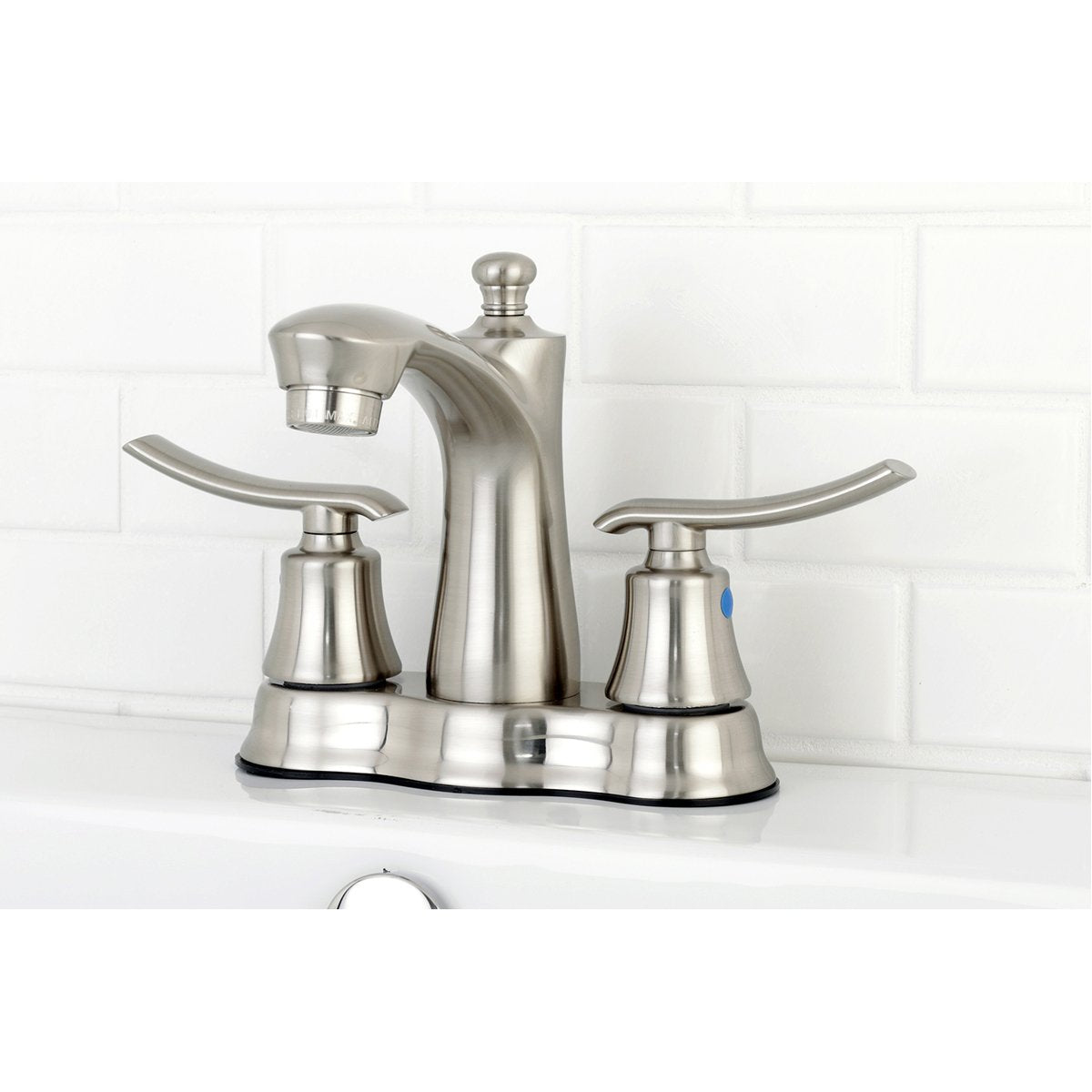 Kingston Brass Jamestown 4-Inch Centerset Lavatory Faucet-Bathroom Faucets-Free Shipping-Directsinks.