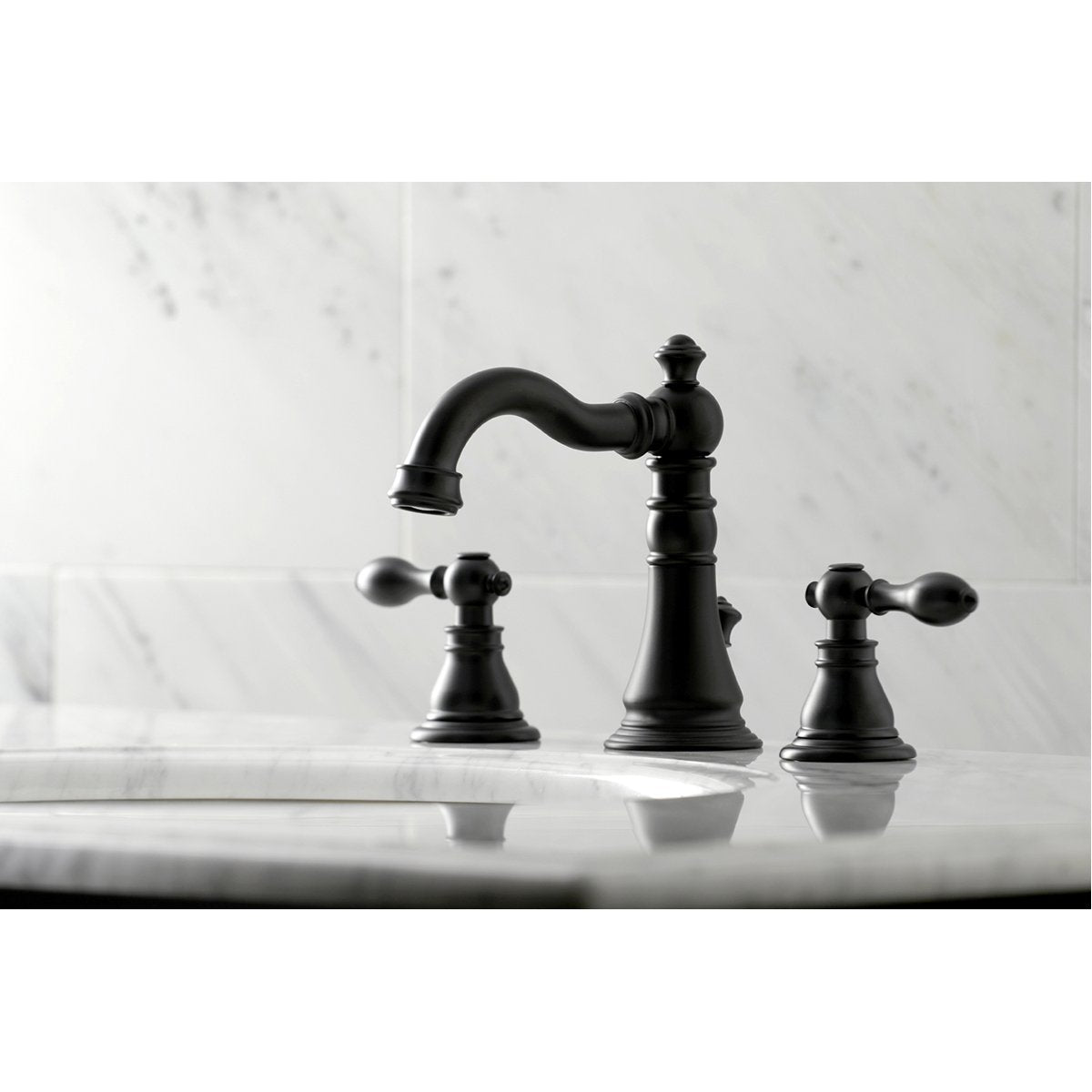 Kingston Brass Fauceture American Classic Widespread Bathroom Faucet