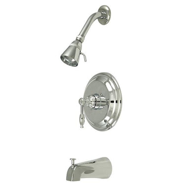 Kingston Brass Water Saving Knight Tub and Shower Faucet with Lever Handles-Shower Faucets-Free Shipping-Directsinks.