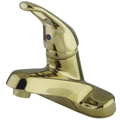 Kingston Brass Water Saving Wyndham Centerset Lavatory Faucet with Single Loop Handle-Bathroom Faucets-Free Shipping-Directsinks.