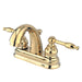 Kingston Brass Water Saving Knight Centerset Lavatory Faucet with Lever Handles-Bathroom Faucets-Free Shipping-Directsinks.