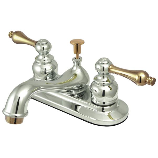 Kingston Brass Water Saving Restoration Centerset Lavatory Faucet with Lever Handles-Bathroom Faucets-Free Shipping-Directsinks.