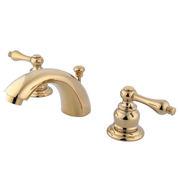 Kingston Brass Water Saving Magellan Mini Widespread Lavatory Faucet-Bathroom Faucets-Free Shipping-Directsinks.