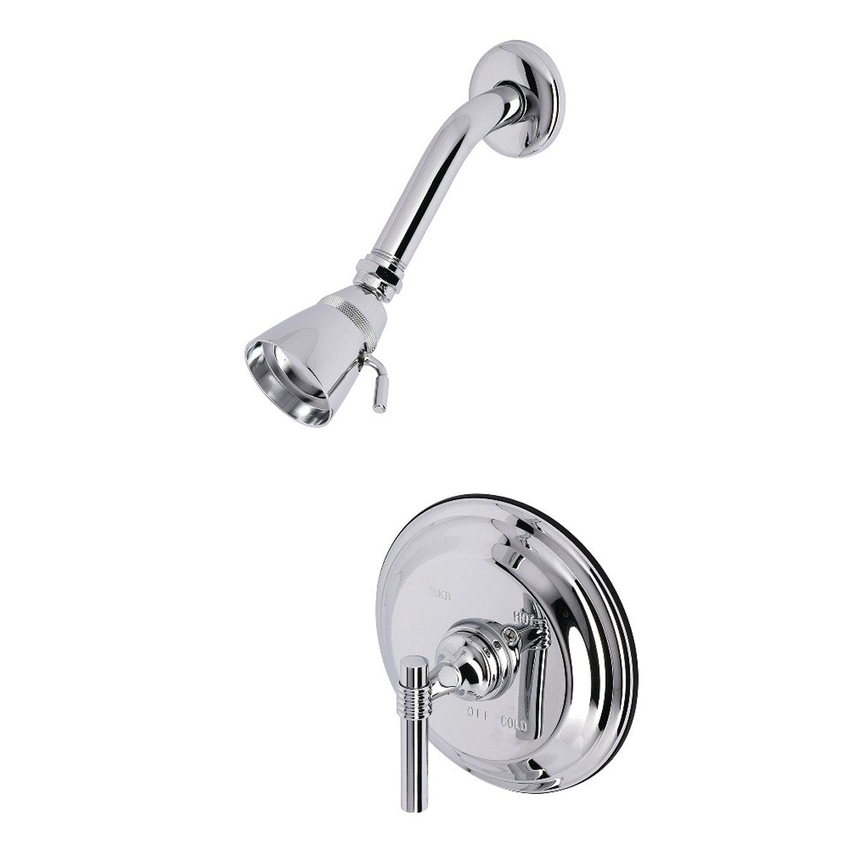 Kingston Brass KB2631MLTSO Shower Trim Only Without Tub Spout in Polished Chrome