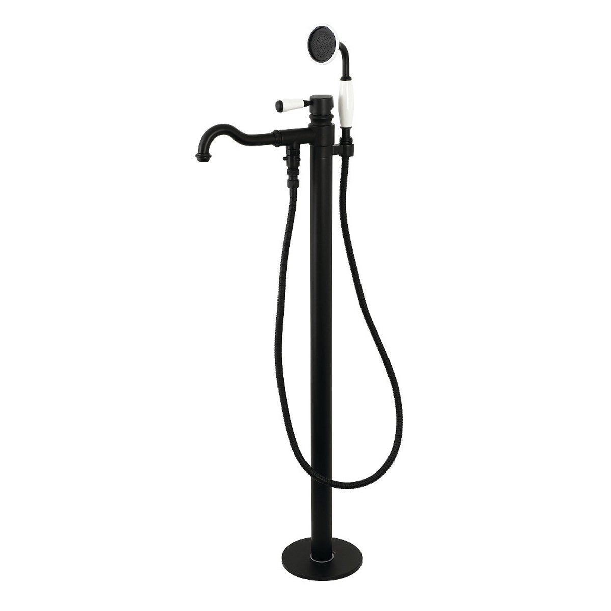 Kingston Brass Paris Freestanding Tub Faucet with Hand Shower