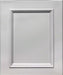 Fabuwood Imperio (light gray painted door)  Nickel Small Sample door