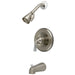 Kingston Brass Magellan Single Handle Tub and Shower Faucet-Shower Faucets-Free Shipping-Directsinks.