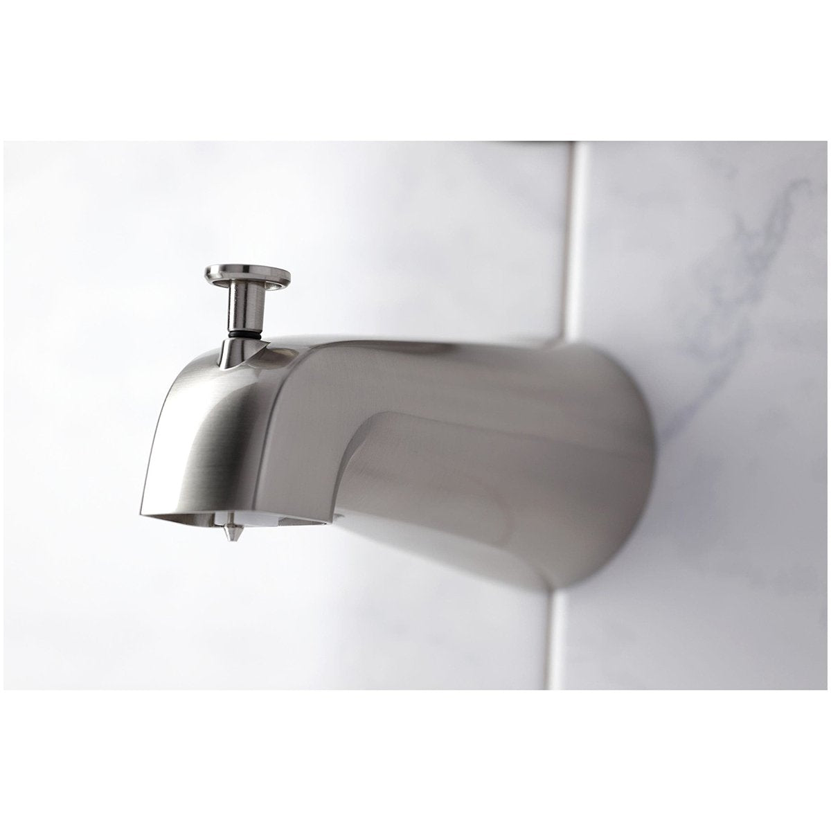 Kingston Brass Tub and Shower Faucet in Brushed Nickel