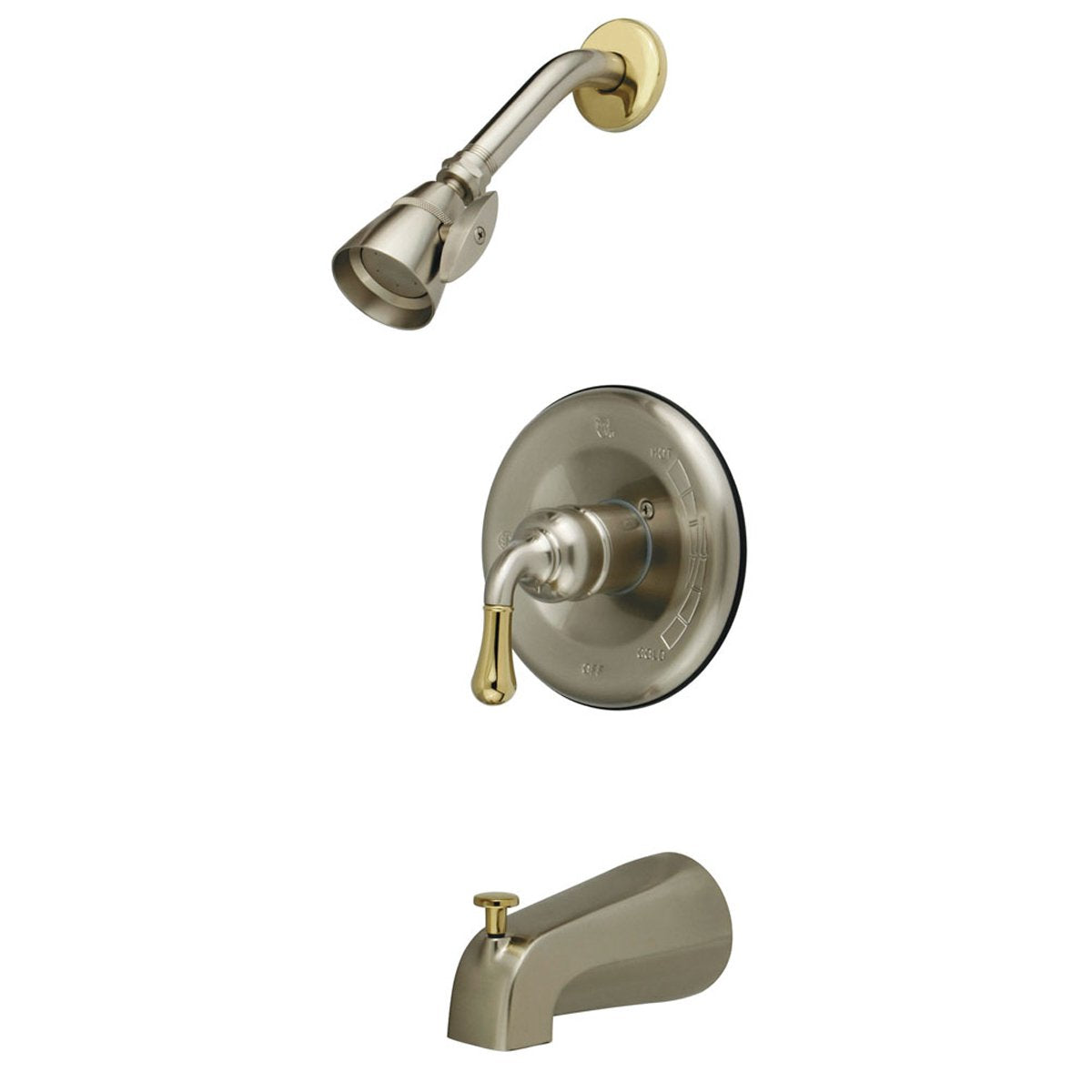Kingston Brass Magellan Single Handle Tub and Shower Faucet-Shower Faucets-Free Shipping-Directsinks.