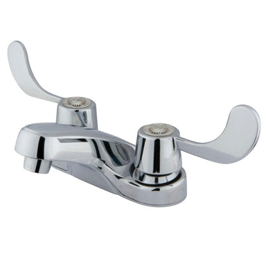 Kingston Brass Vista Handle 4" Centerset Lavatory Faucet-Bathroom Faucets-Free Shipping-Directsinks.