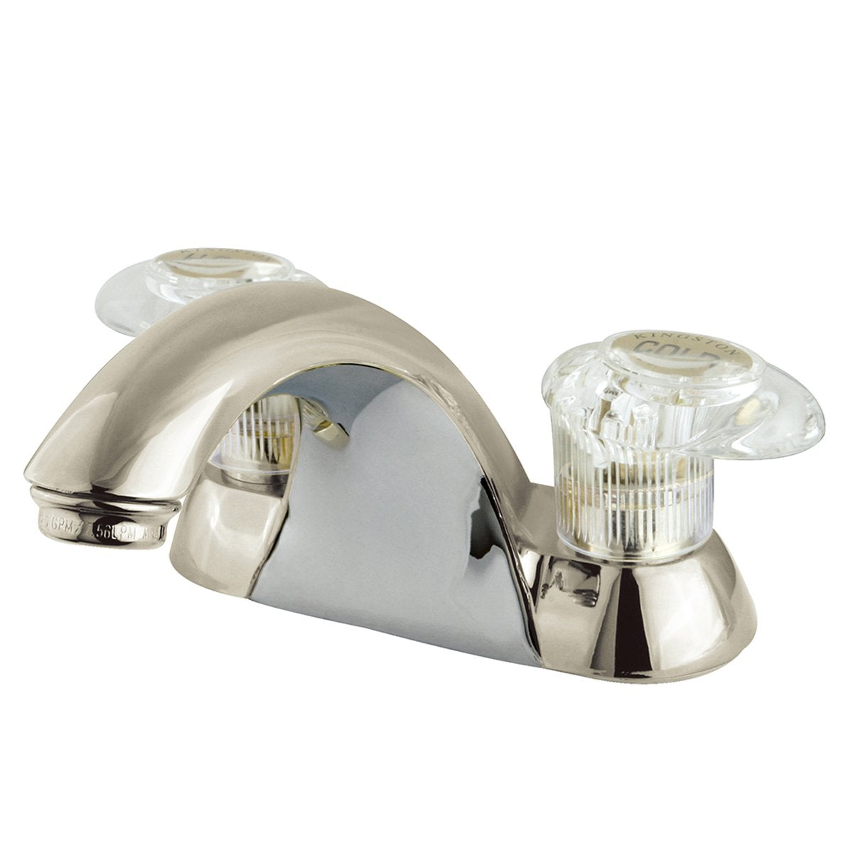 Kingston Brass Naples Two Handle 4" Centerset Lavatory Faucet-Bathroom Faucets-Free Shipping-Directsinks.