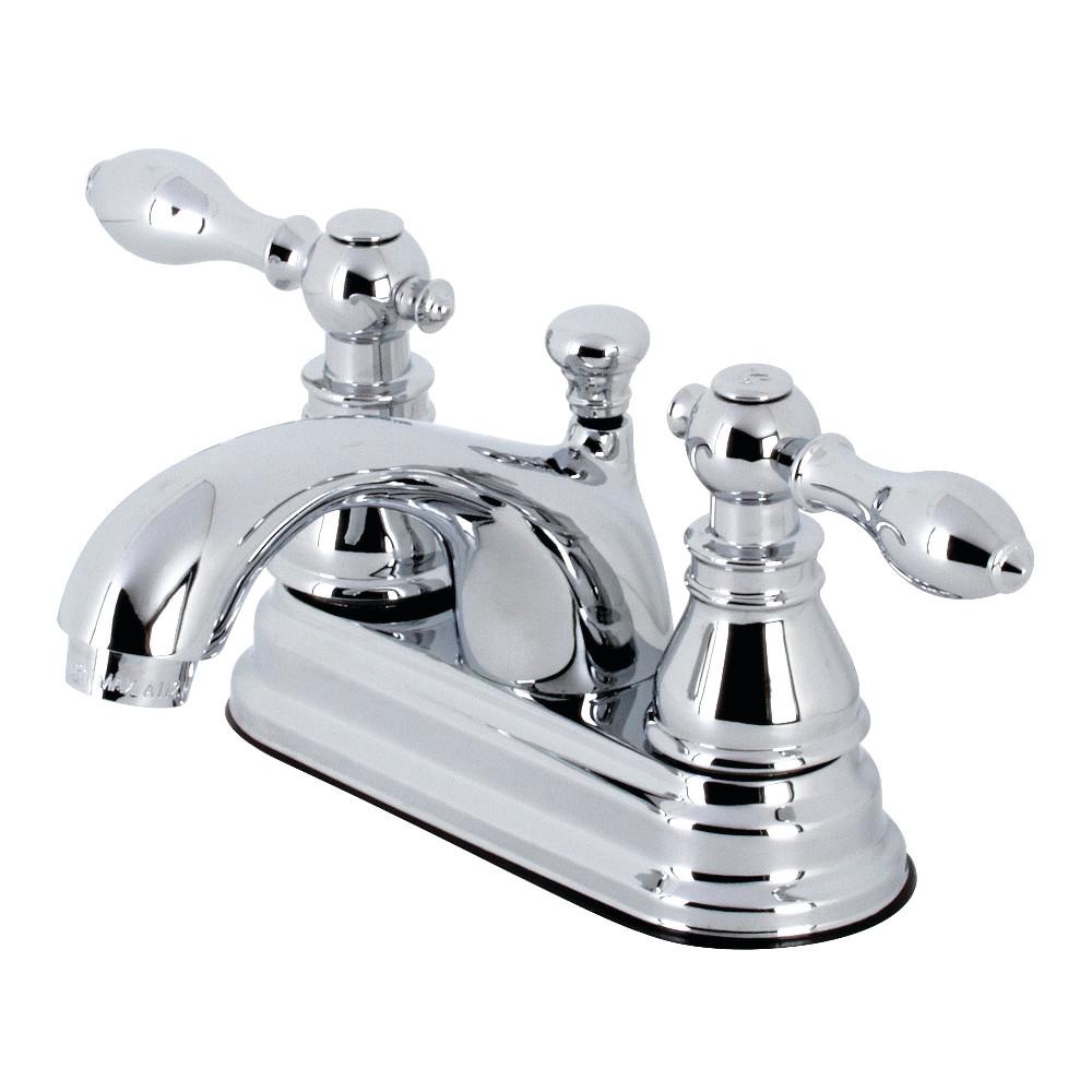 Kingston Brass KB260XACL-P American Classic 4" Centerset Bathroom Faucet