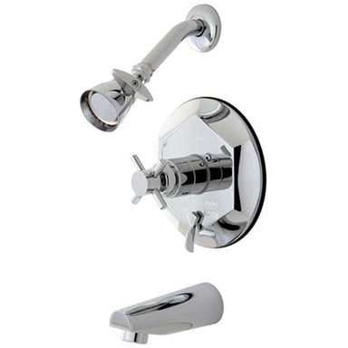 Kingston Brass Concord Single Handle Tub and Shower Set-Shower Faucets-Free Shipping-Directsinks.