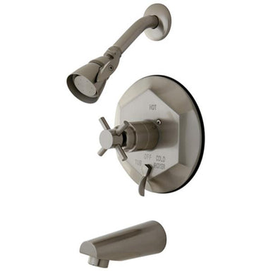Kingston Brass Concord Single Handle Tub and Shower Set-Shower Faucets-Free Shipping-Directsinks.