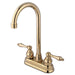 Kingston Brass Victorian Two Handle 4" Centerset High-Arch Bar Faucet-Bar Faucets-Free Shipping-Directsinks.