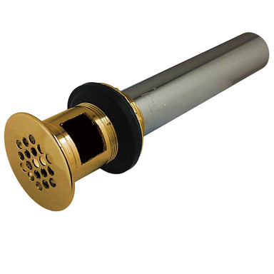 Kingston Brass Classic Solid Grid Drain with Overflow-Bathroom Accessories-Free Shipping-Directsinks.