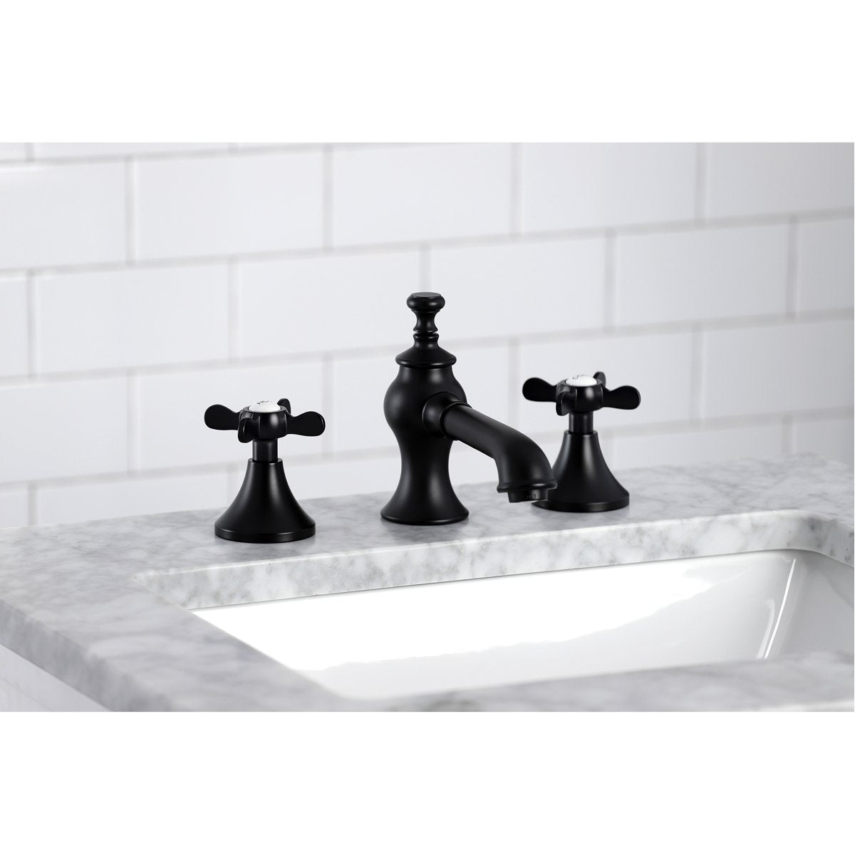 Kingston Brass Essex 8-Inch Widespread Bathroom Faucet