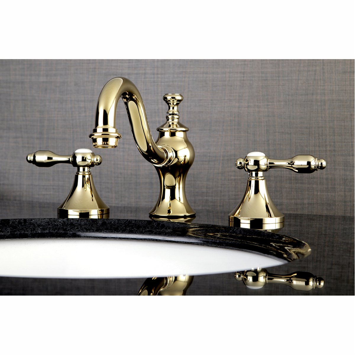 Kingston Brass Tudor 8" Widespread Bathroom Faucet