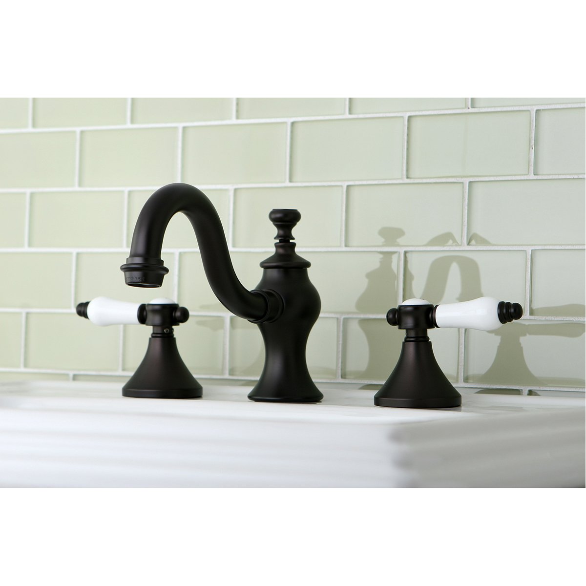 Kingston Brass Bel-Air 8" Widespread Deck Mount Bathroom Faucet