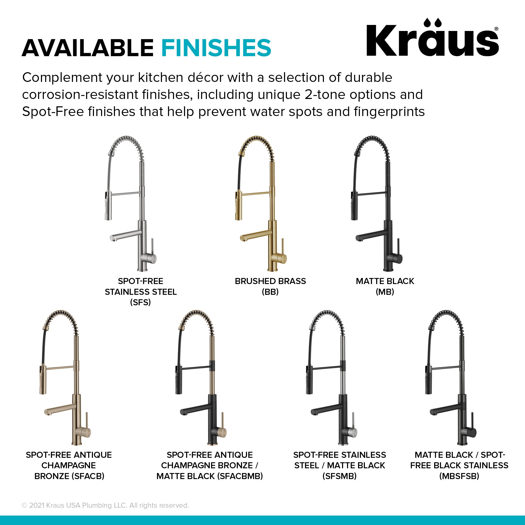 KRAUS Artec Pro Commercial Style  Single Handle Kitchen Faucet with Pot Filler in Spot Free Antique Champagne Bronze / Matte Black-Kitchen Faucets-DirectSinks