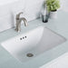 KRAUS Elavo 21" Rectangular Undermount White Porcelain Bathroom Sink with Overflow (2-Pack)-Bathroom Sinks-DirectSinks
