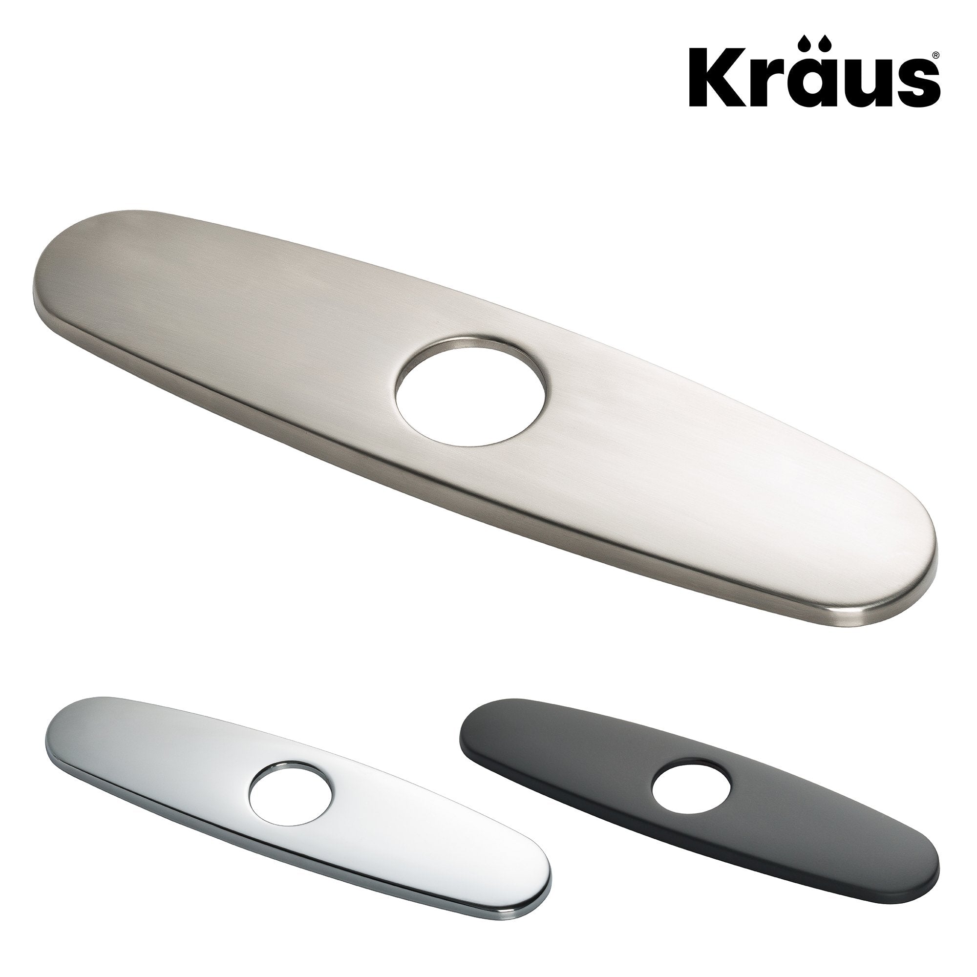 KRAUS Kitchen Faucet 10" Deck Plate-Kitchen Accessories-KRAUS
