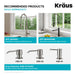 KRAUS Kore Workstation 30" Farmhouse Flat Apron Front 16 Gauge Single Bowl Stainless Steel Kitchen Sink-Kitchen Sinks-DirectSinks
