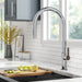 KRAUS Oletto High-Arc Chrome Single Handle Pull-Down Kitchen Faucet-Kitchen Faucets-DirectSinks
