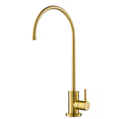 KRAUS Purita 100% Lead-Free Kitchen Water Filter Faucet in Brushed Brass FF-100BB | DirectSinks