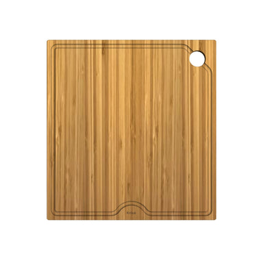 KRAUS Workstation Kitchen Sink 16" Solid Bamboo Cutting Board-Kitchen Accessories-KRAUS